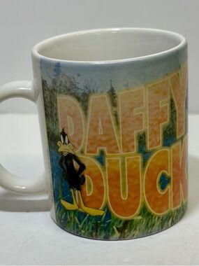 1996 Daffy Duck Looney Tunes Mug Warner Bros Original Color Xpres Vintage